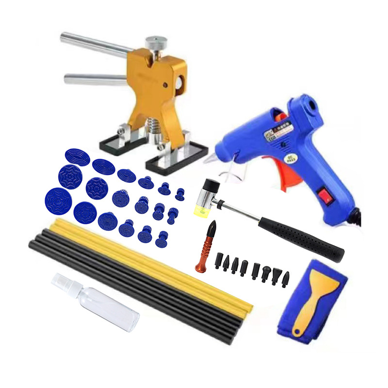 汽车凹陷修复工具车身钣金拉拔器凹坑凹痕冰雹坑修复套装