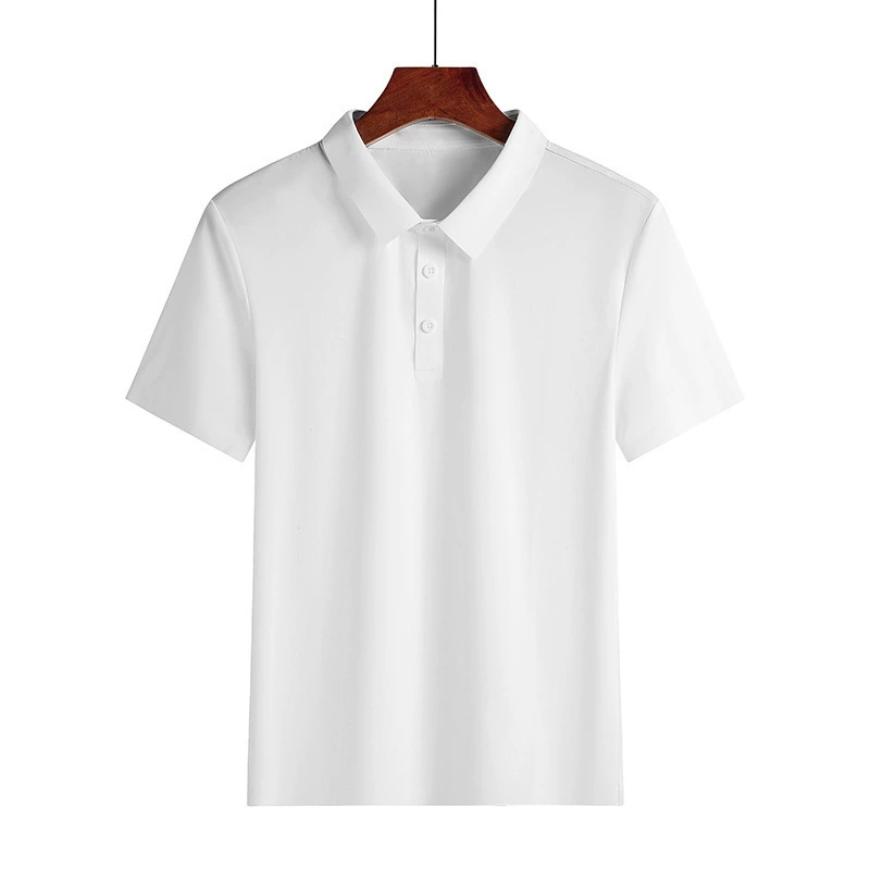 Рубашки POLO для мужчин и женщин, кожа против морщин, отворот, спортивный досуг с короткими рукавами, корпоративная реклама, спортивная рубашка, бизнес-рабочая одежда
