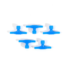 Oxygen tube regulating valve aquarium aeration pump tube connector T-junction regulating valve fish tank oxygen tube micro-adjuster valve