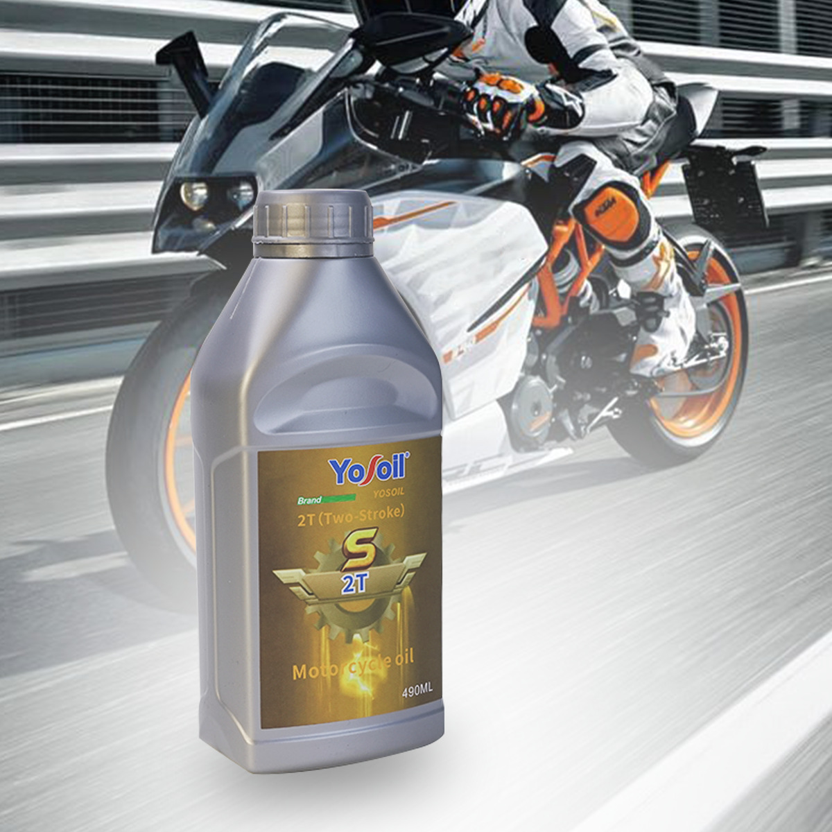 油仕 2T全合成机油二冲程摩托车机油园林机器专用机油