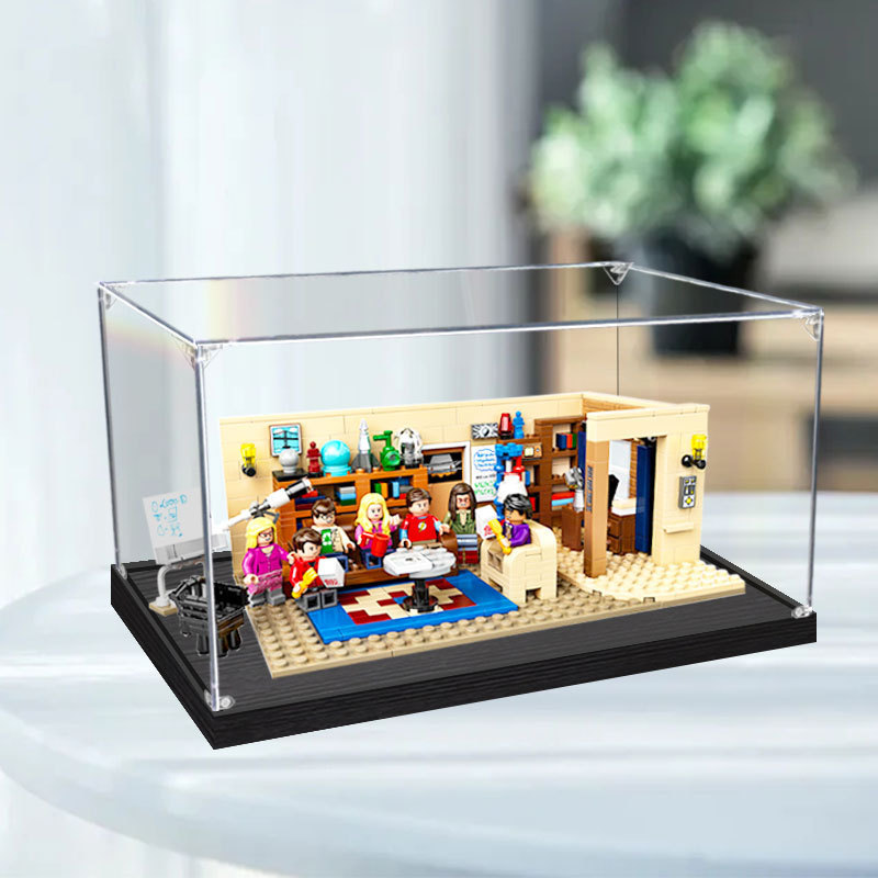 Big Bang Acrylic Display Box for Lego 21302 Building Blocks Transparent Dust-proof Box Hand Storage Box