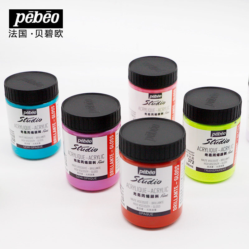 Pigment fuchsia acrylic