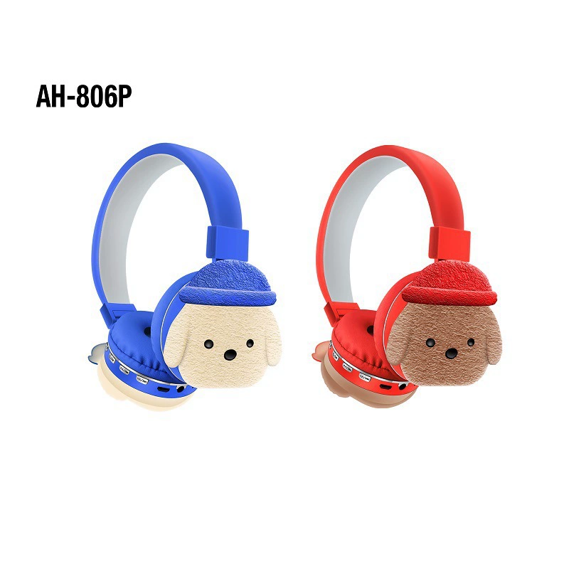 Мультяшные милые объемные наушники, Bluetooth
