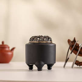 厂家直销家用简约插电薰香炉电子调温数显香薰炉加热香粉精油