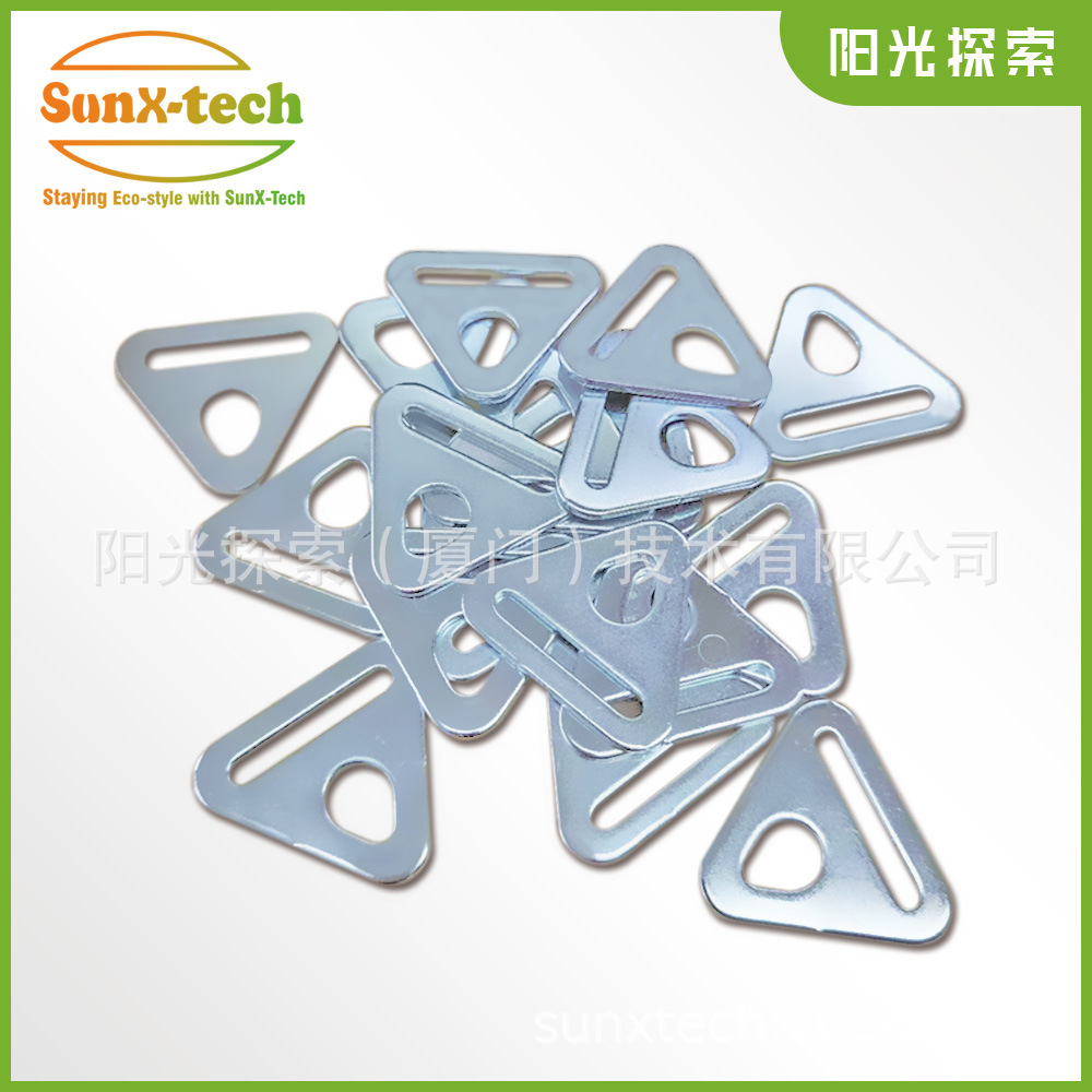 Stainless Steel Toggle Buckle for Umbrellas, Double-Eye Rope Buckle for Camping Tents, Popular Cross-Border Camping Product