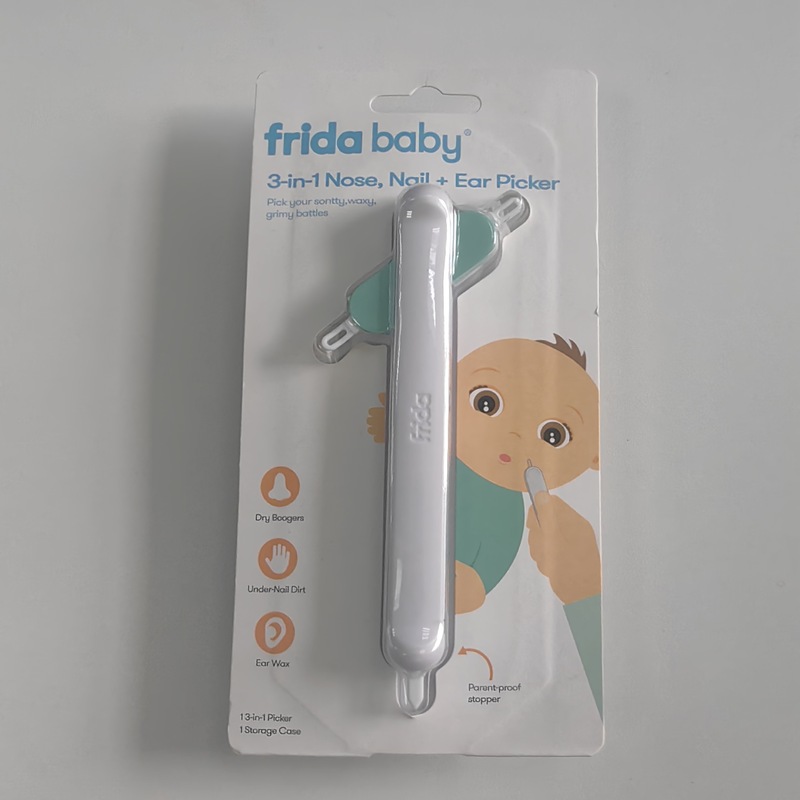 Nose Frida 3-in-1 ベビー耳かき、爪切り、鼻くそかきの 3 つの機能が 1 つになったもの|undefined