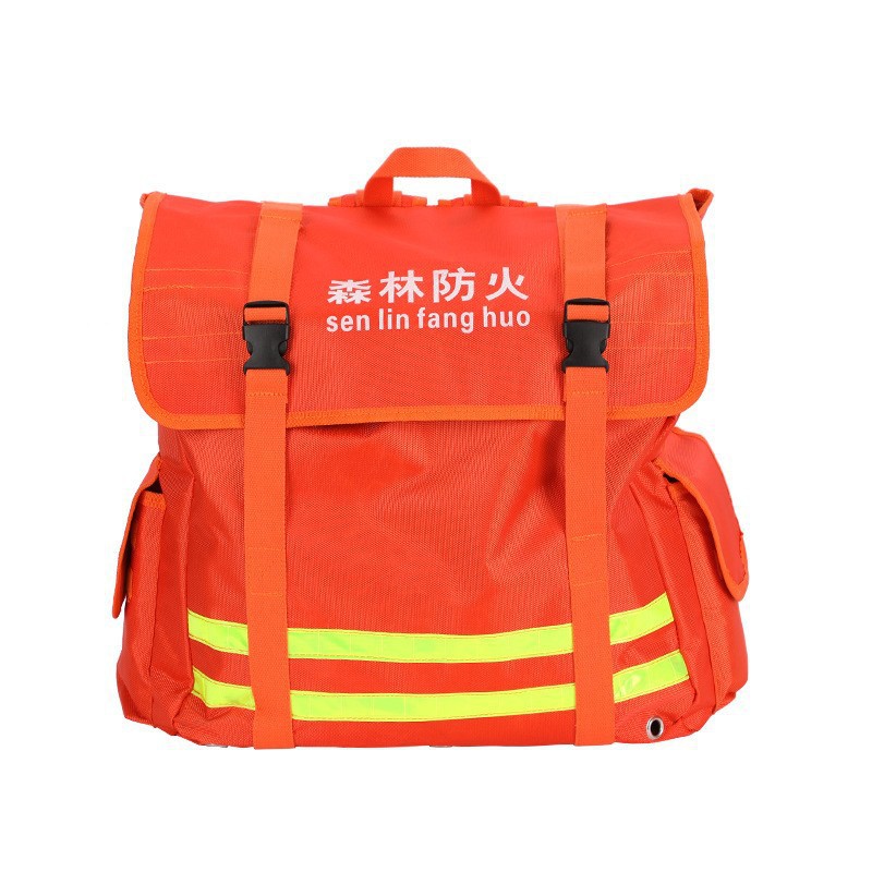 消防支架背包便携式背框加厚帆布迷彩背包厂家橙色背包迷彩
