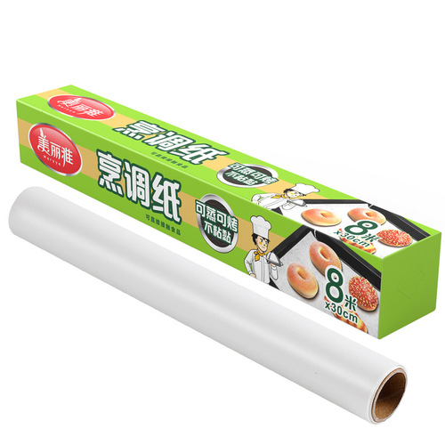 Meiya disposable cooking paper baking paper household kitchen parchment paper barbecue oil-absorbing paper department store wholesale
