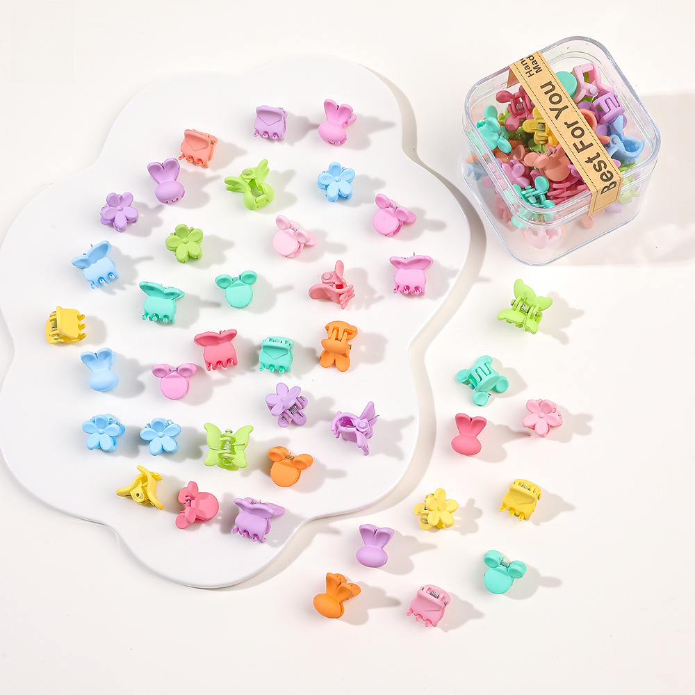 Set mini mollette per capelli colorate per trecce e frangetta_voghion.com