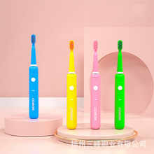 可贝尔儿童电动牙刷 糖果色多色可选批3支多发一盒12支手动牙刷