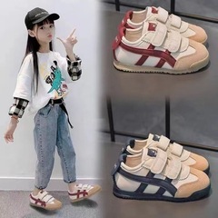 Children's board shoes, spring and autumn new, soft bottom casual shoes, anti-slip running shoes for girls and boys, middle-aged children, AGING shoes