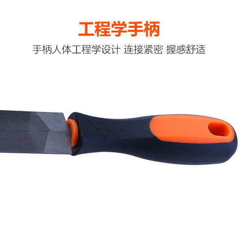 6-inch diamond file saw file metal fine teeth double-grain triangular file woodworking shaping file assorted files and grinding tools