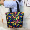 Waterproof one-shoulder bag, capacious shopping bag, oxford cloth, wholesale