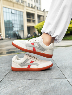 Fujian Sports Shoes Men's Mesh Breathable Tendon Sole Tai Chi Shoes Women's Practice Shoes Tai Chi Shoes Martial Arts Shoes