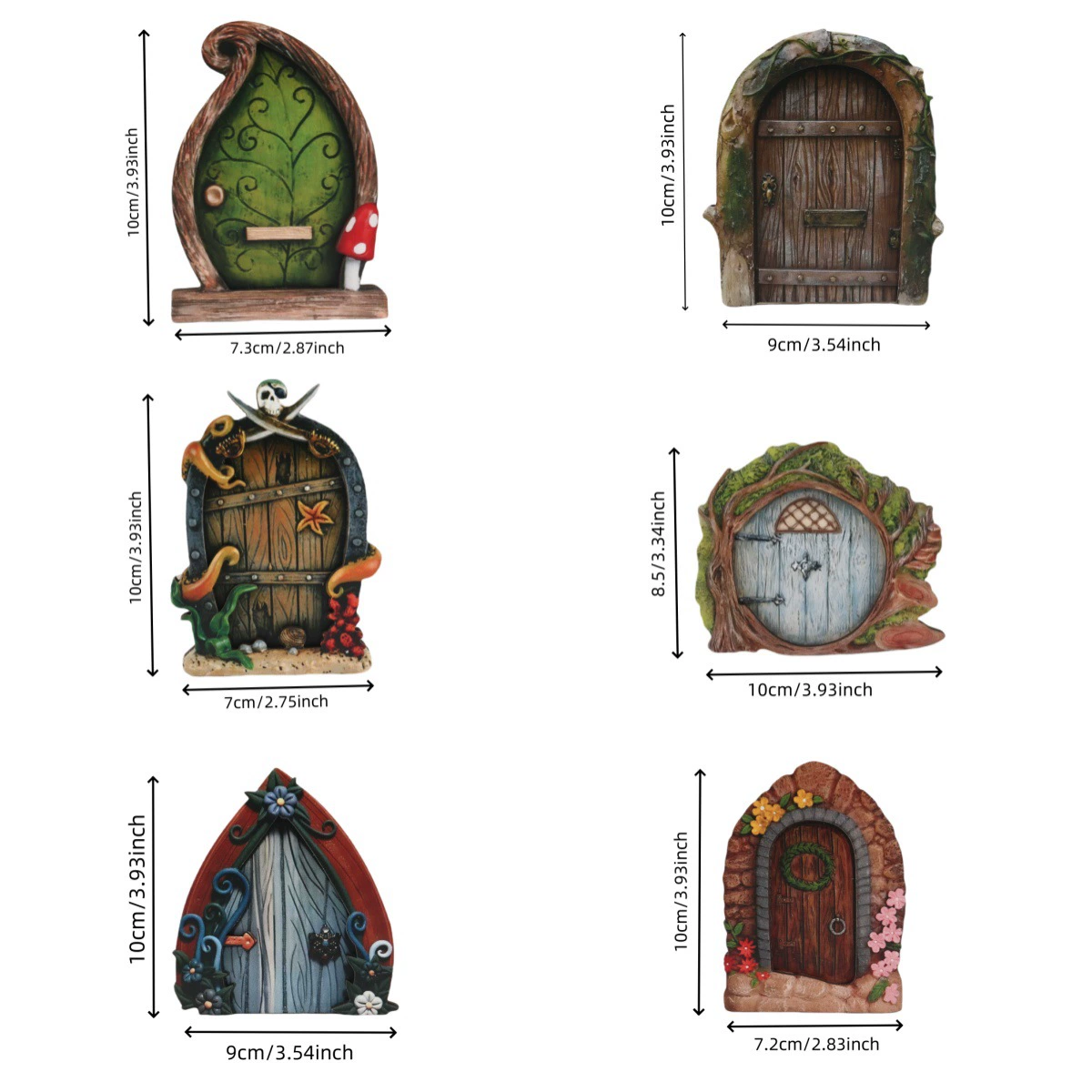 Фермерский эльф дверной сказочный дом декора ornaments для дома гостиная счётчик творческая атмосфера украшение маленькая дверь