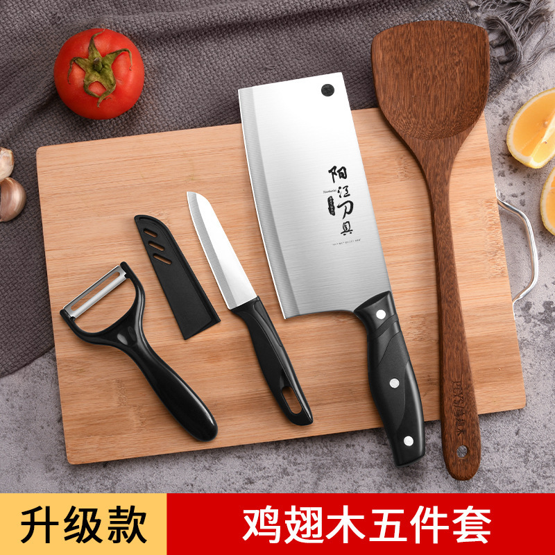 cuchillo de cocina cuchillo de frutas cuchillo de corte cuchillo de cocina cuchillo de madera afilado acero inoxidable cuchillo de hueso doméstico conjunto de utensilios de cocina