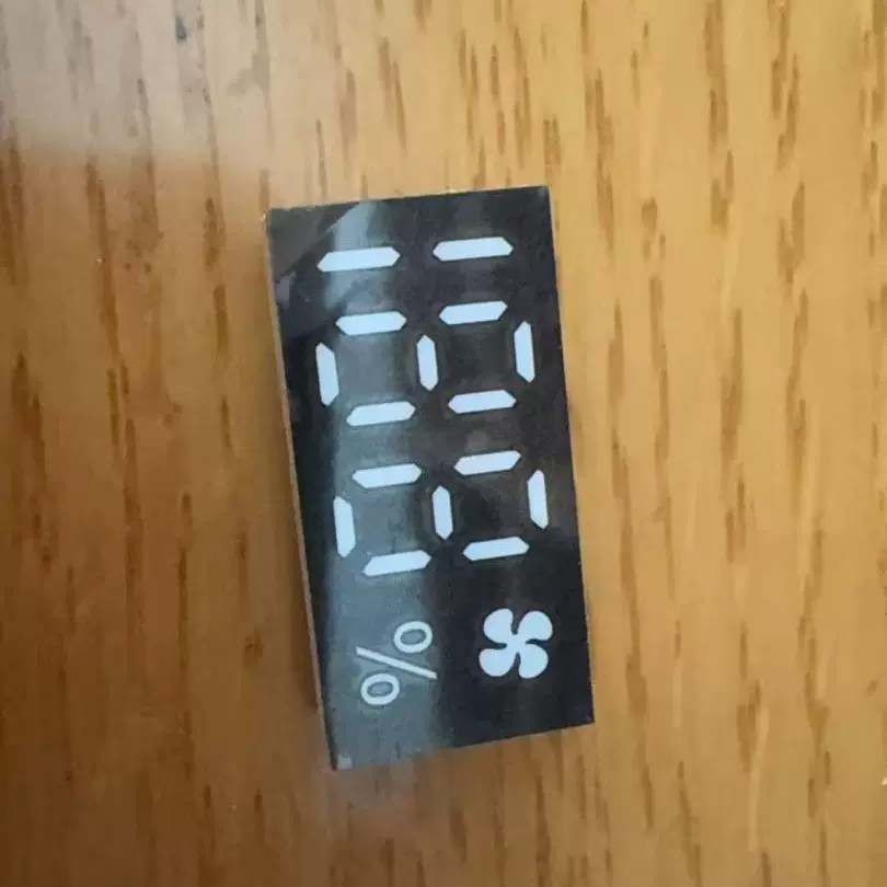 高亮薄屏LED数码管塑件2413数码屏模组0.36寸共阴共阳数码显示管