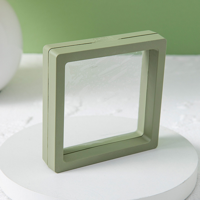 서스펜션 박스 (아보카도 그린) 9*9*2cm; 내경 9.5*9.5*3.5cm