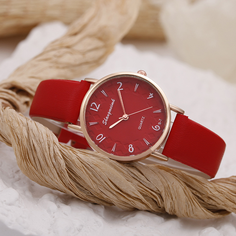 Elegant dame quartz ur vandtæt digital mode stil til hverdag_voghion.com