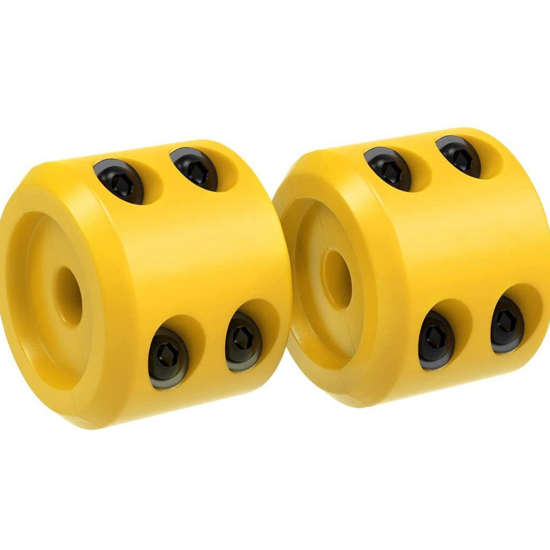 Bloque de goma del tapón de goma compatible con el gancho de tracción de protección de alambre trenzado KFI ATV cuerda sintética Gancho de cuerda de cabrestante sin desgaste