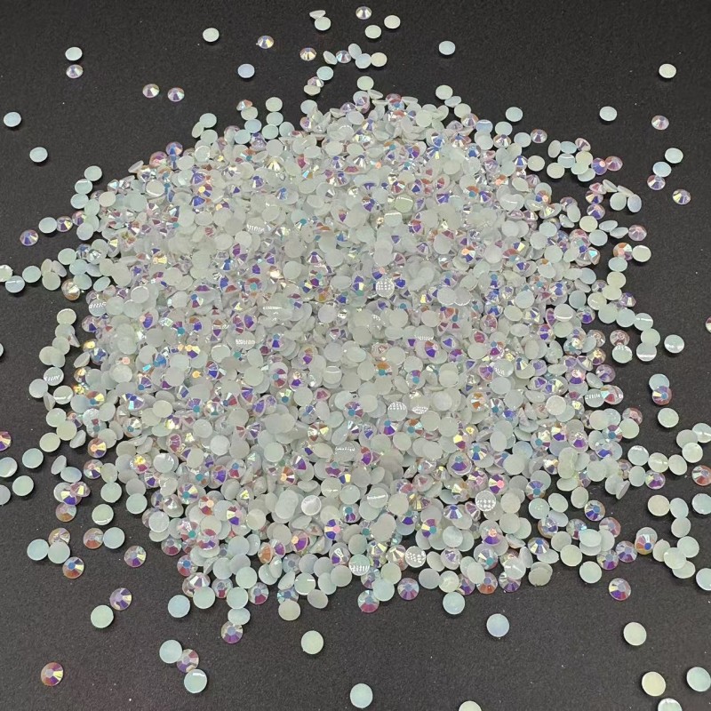 Jelly drill insulation cup resin rhinestone flat bottom drill…