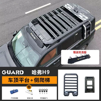 Harvard H9 roof rack ladder Roof rack - roof-platform-ladder