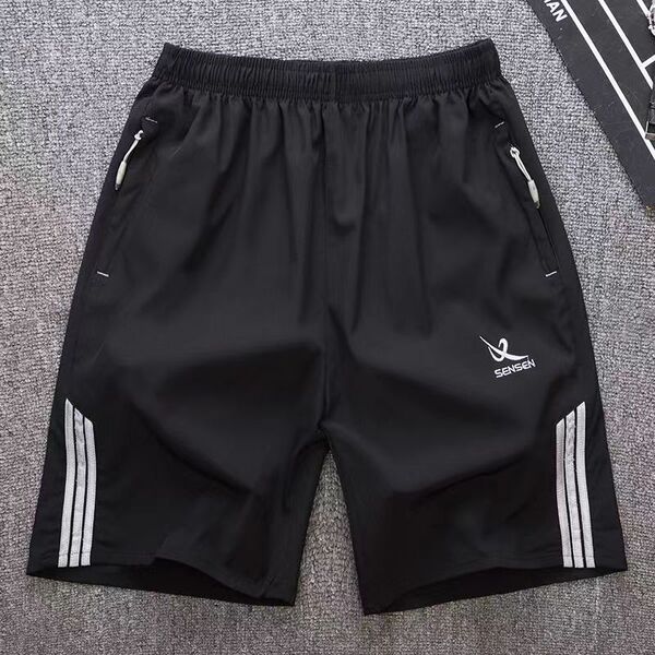 Summer silk elastic shorts
