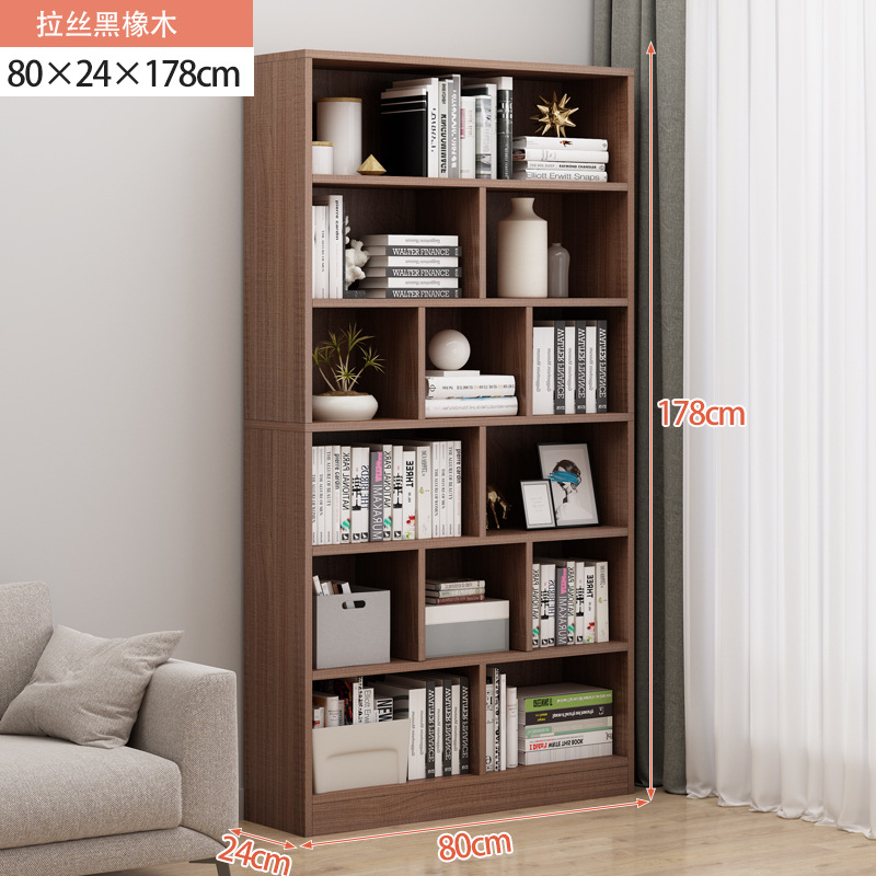 80cm 솔질 블랙 오크 [가열-완전히 밀폐 된 후면 패널]]