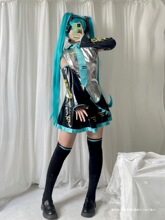 MIKU��ʽ����Ƥcosplay���ձ���Ů�������bJKŮ���b