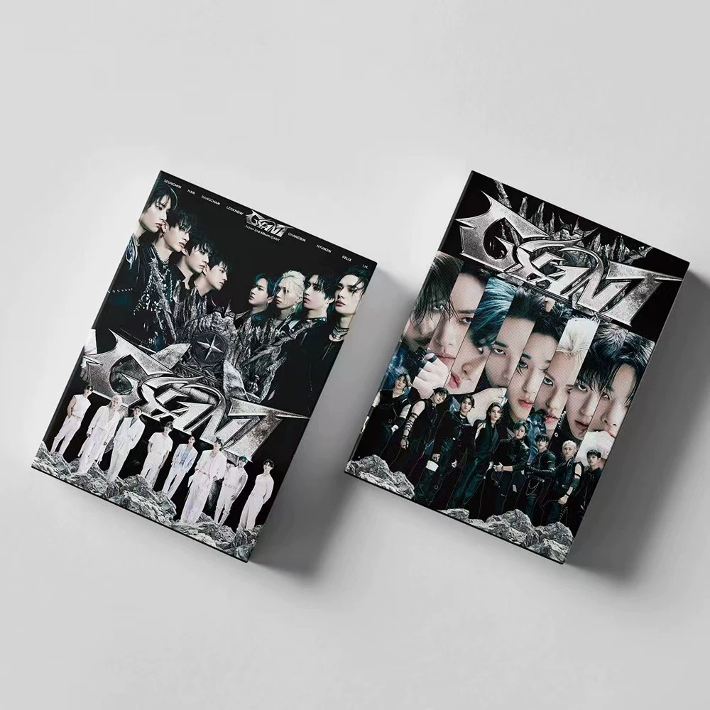Большое количество из 55 маленьких карточек Stray Kids, коллекционная карточка SKGIANT star, периферийные карточки LOMO