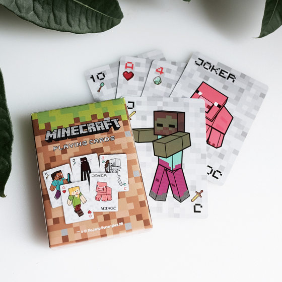 Minecraft Poker Game Peripherals Minecraft Kidsren's Board Game Cards Poker Party Playing Cards Toys