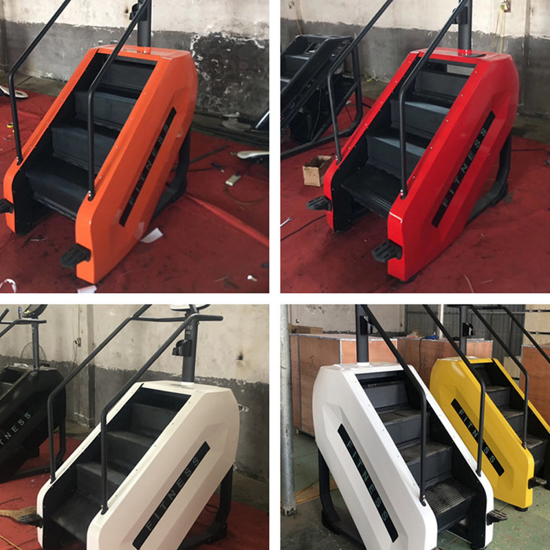 Máquina comercial para subir escaleras, stepper con detección de frecuencia cardíaca, máquina de step, equipo de fitness, máquina de escalada aeróbica para reducir grasa