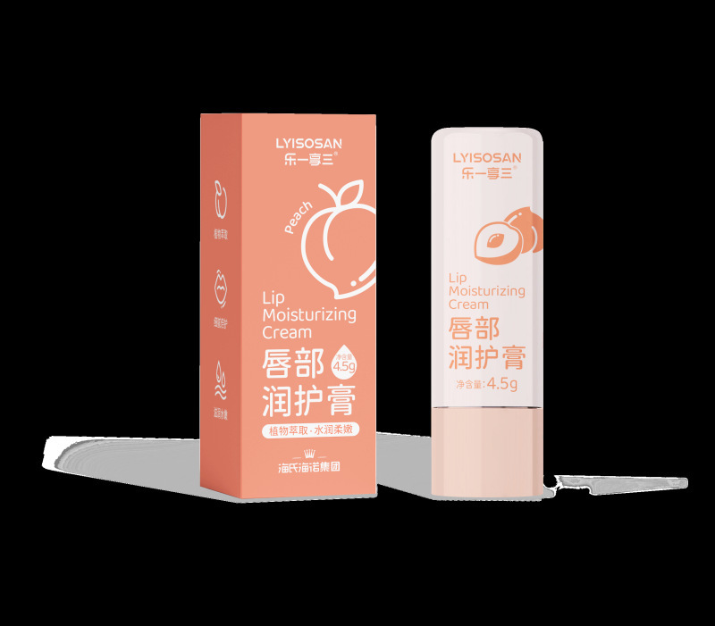 레이샹 쓰리 립밤 (화이트 피치) (맞춤형) 4.5g/튜브----1박스