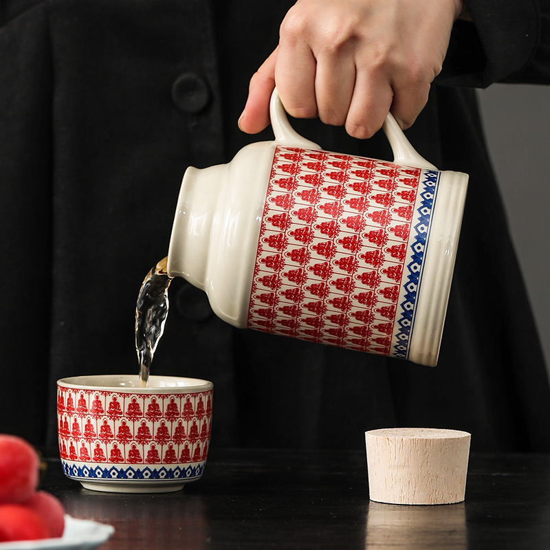 Ru Kiln Little Holly House Bringing Mark Cup Ceramic Hit Bottle…