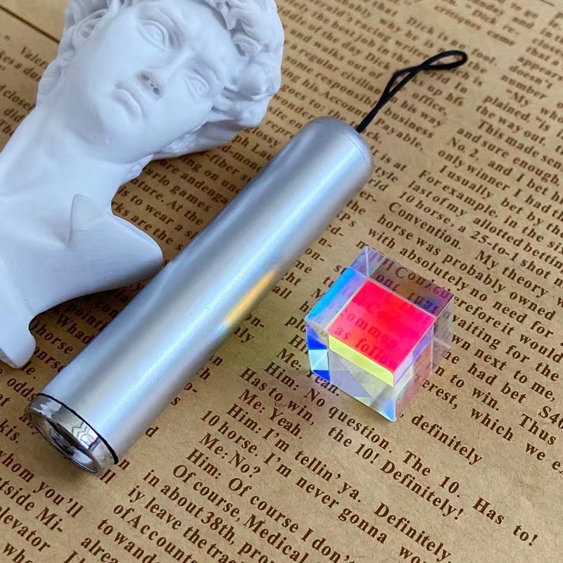 Sun Catcher combinación de colores Prisma Cubo Luz colorido refracción galvanoplastia decoración escritorio sol mujer regalo cumpleaños