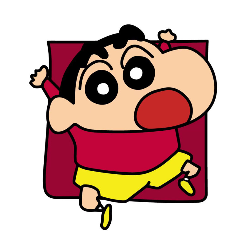 蜡笔小新磁吸式可移动冰箱贴ins风动漫磁吸贴DIY贴亚克力冰箱贴|undefined