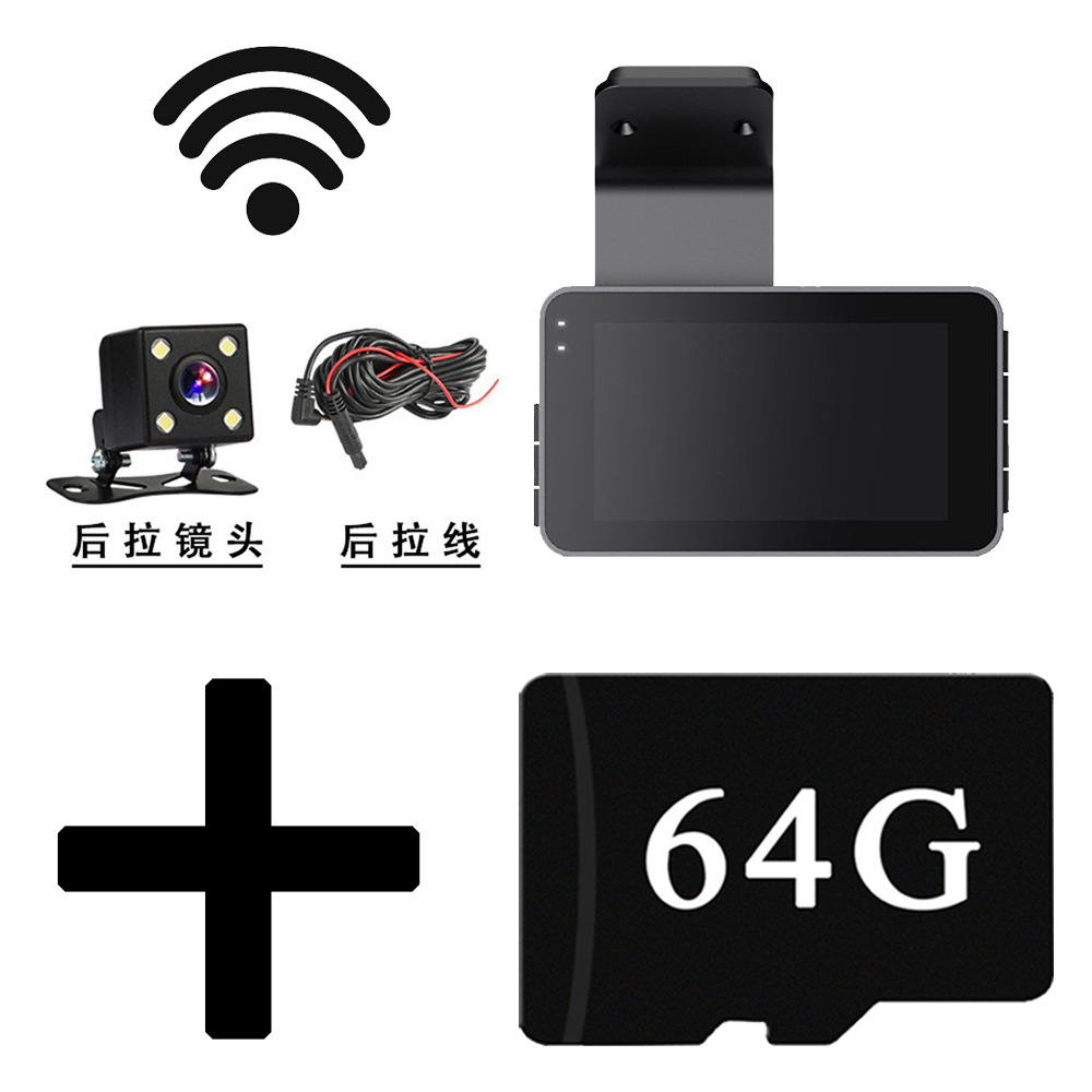 Y11 듀얼 레코딩 1080PWIFI 메모리 카드 64G