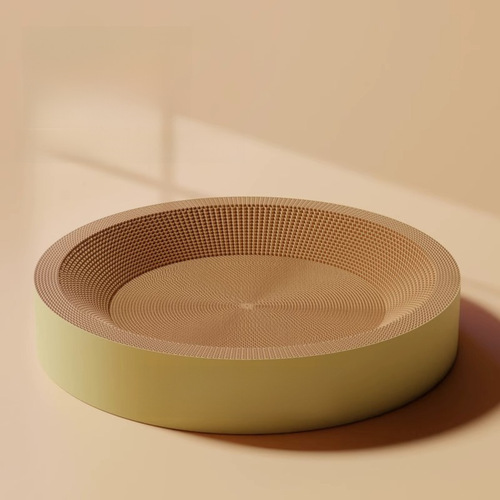 Catscratch mat for wholesale, wear-resistant and non-dust shedding, extra large round cat scratching pad, durable claw board