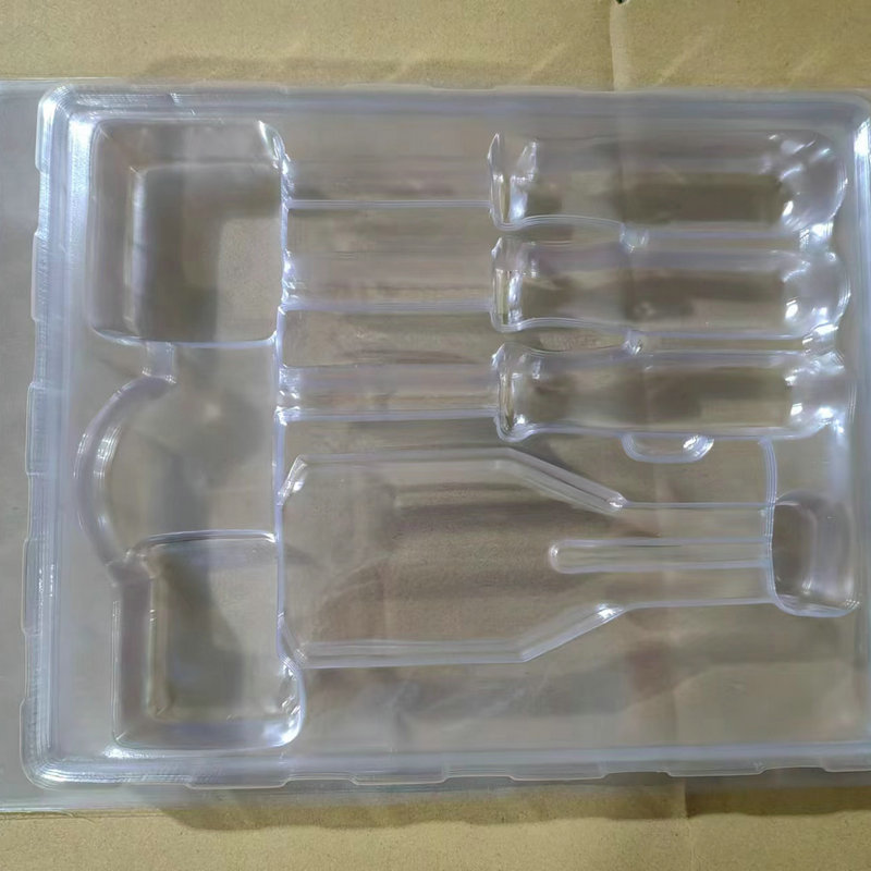 一次性PET包装盒塑料 透明吸塑包装盒五金零件部件吸塑包装设计