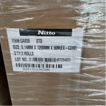 日东GA808无纺布白色半透明0.14mm胶厚粘合泡沫超强初粘合性卓越