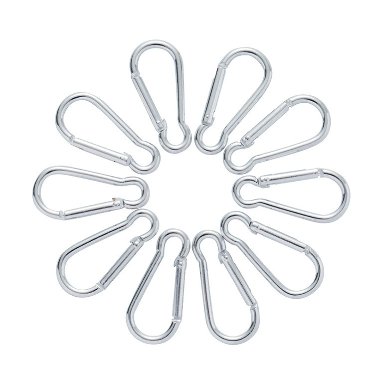 Оптовая продажа № 5 тыквы в форме карабинга пружина алюминиевый сплав рюкзак тыквы альпинистский крюк карабинная пряжка алюминиевый черный