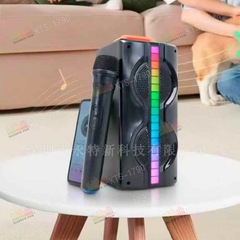KTS工場卸売KTSシリーズKTS-1790屋外ポータブルダブル3インチRGBワイヤレスbluetoothスピーカー