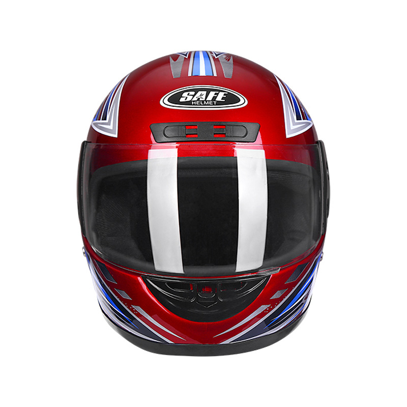 Motorcycle Helmet Electric Car Helmet Riding Safety Helmet Unisex Full Helmet 105