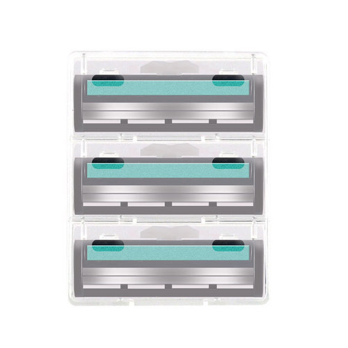 Factory direct sales Geely Jingfeng double-blade manual razor old-fashioned razor head stainless steel 2-layer blade