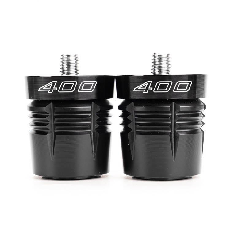 Suitable for Kawasaki Ninja400Z900Z500Z650 Modified Handlebar End Caps, Shock-Absorbing and Anti-Fall Accessories, Aluminum Alloy