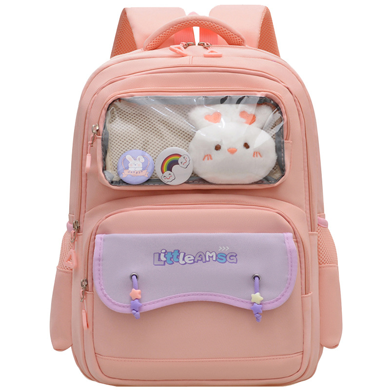 Bolsa infantil para reducir la carga 45 o 56 grados bolsas escolares de estudiantes primarios nueva mochila transpirable de gran capacidad para niños niñas