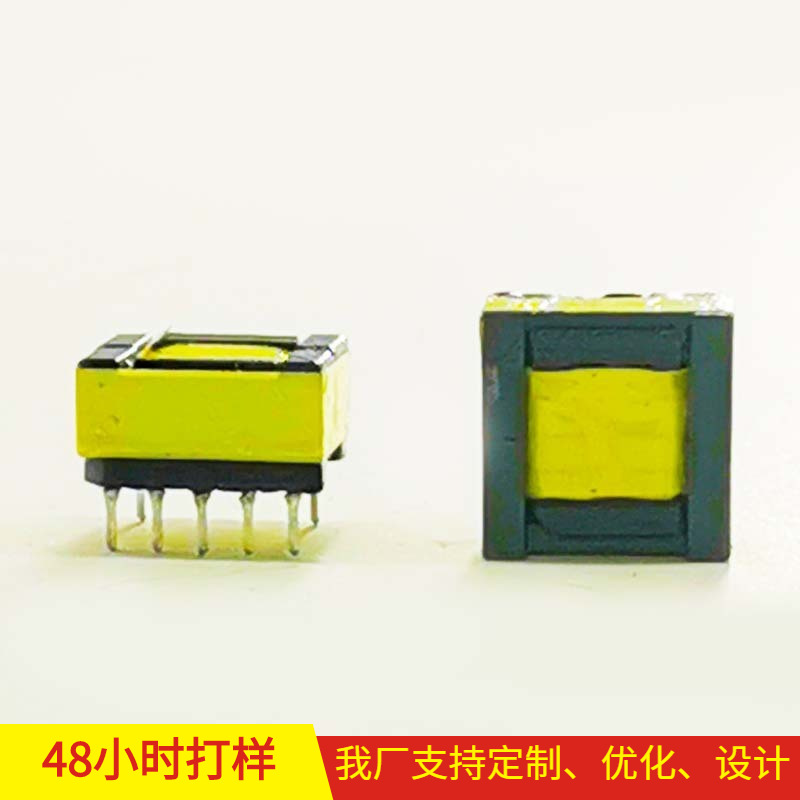 厂家直销单相卧式电子电压变压器隔离高频脉冲贴片变压器12v24v5V