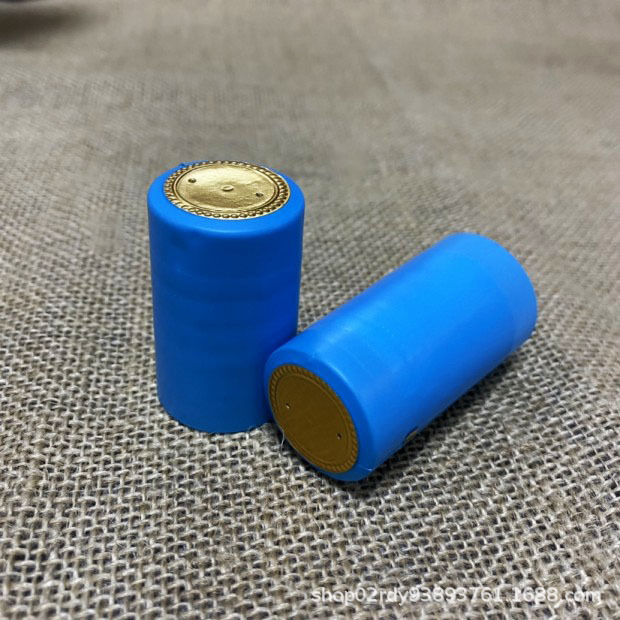 红酒瓶塑料封口膜易撕拉pvc热收缩膜胶帽葡萄酒密封现货厂家直供