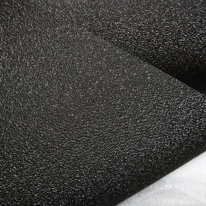 Película de suelo de goma gruesa convexa transparente / negro PVC transparente pegatino de baño paso a paso pegatino de rampa