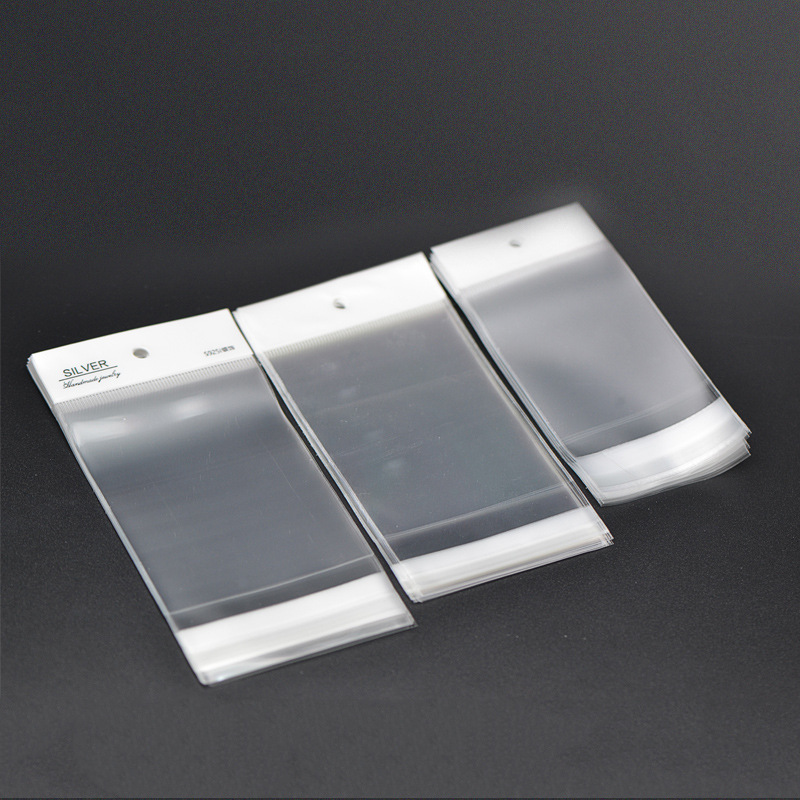 Jewelry packaging OPP bag mouth color printing jewelry packaging bag card plastic bag self-sealing bag factory direct sales Jewelry packaging OPP bag mouth color printing jewelry packaging bag card plastic bag self-sealing bag factory direct sales